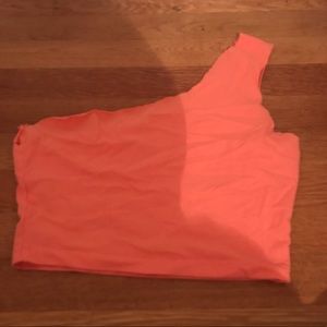 one shoulder top